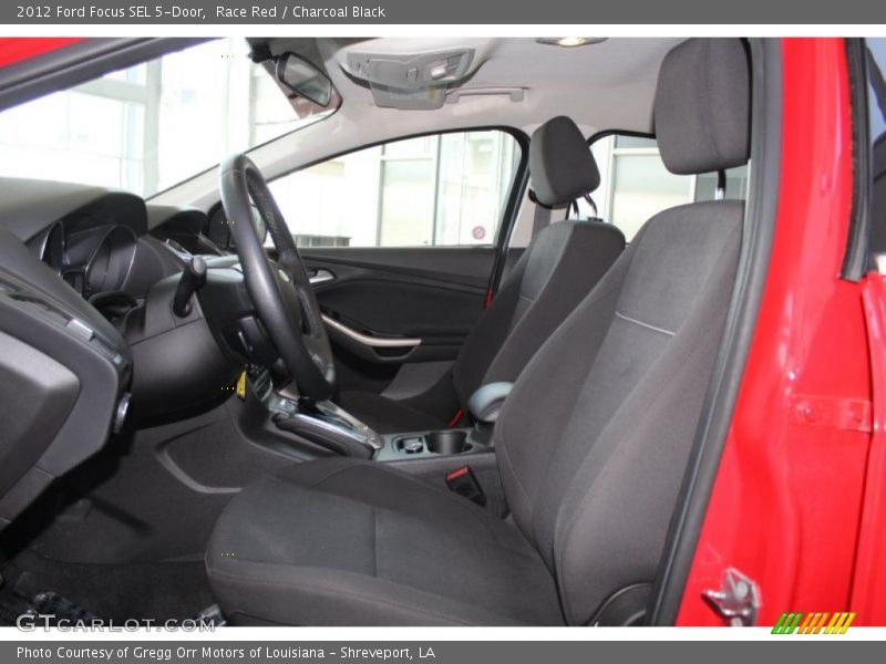 Race Red / Charcoal Black 2012 Ford Focus SEL 5-Door
