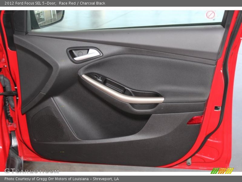 Race Red / Charcoal Black 2012 Ford Focus SEL 5-Door