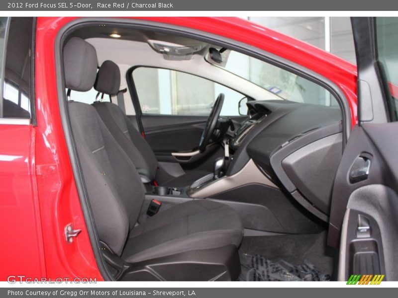 Race Red / Charcoal Black 2012 Ford Focus SEL 5-Door