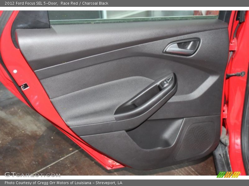 Race Red / Charcoal Black 2012 Ford Focus SEL 5-Door