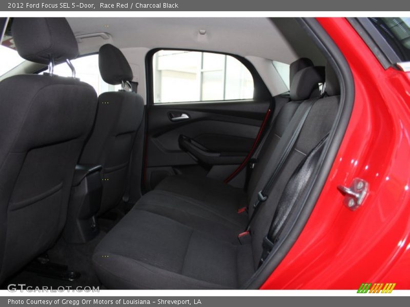 Race Red / Charcoal Black 2012 Ford Focus SEL 5-Door