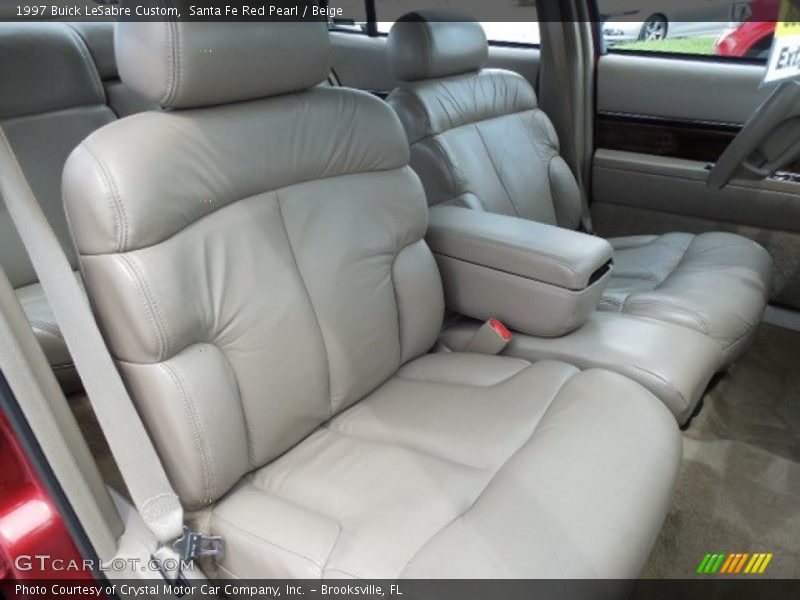 Front Seat of 1997 LeSabre Custom