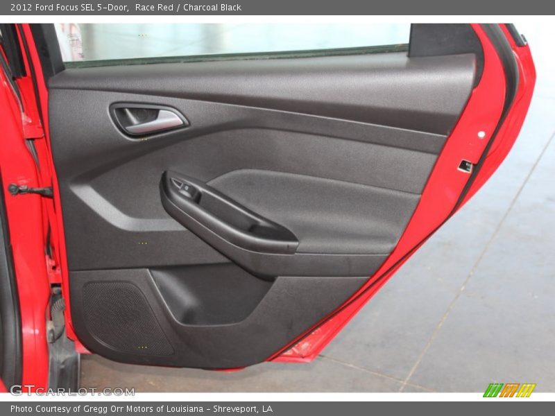 Race Red / Charcoal Black 2012 Ford Focus SEL 5-Door