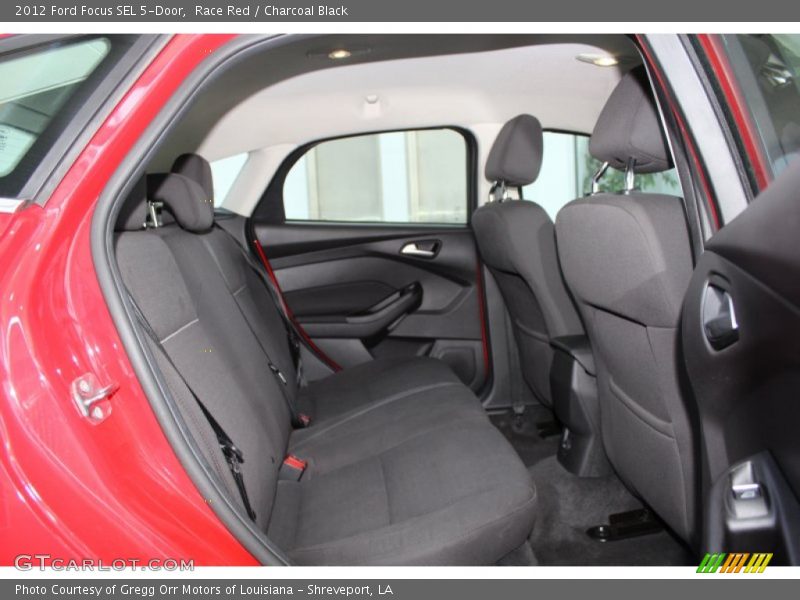 Race Red / Charcoal Black 2012 Ford Focus SEL 5-Door