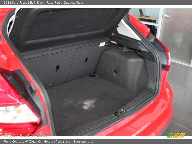 Race Red / Charcoal Black 2012 Ford Focus SEL 5-Door