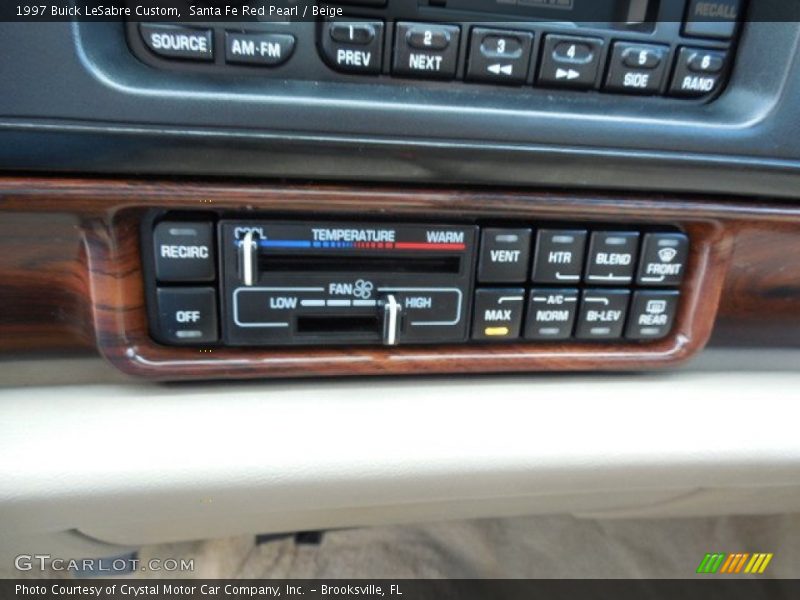 Controls of 1997 LeSabre Custom