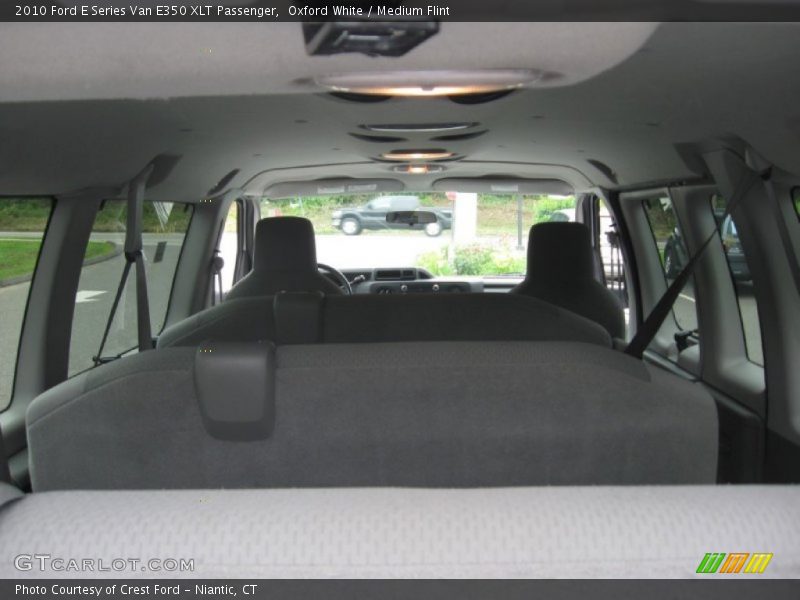 Oxford White / Medium Flint 2010 Ford E Series Van E350 XLT Passenger