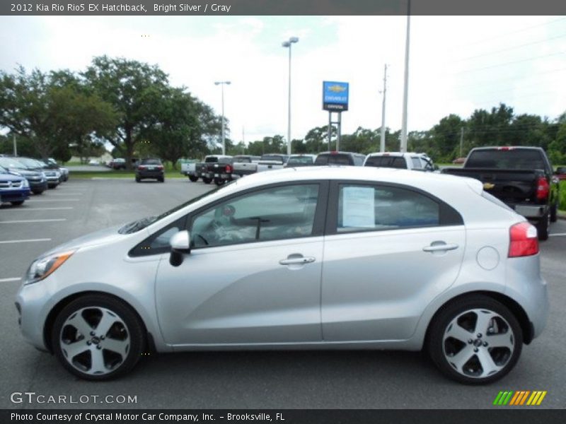  2012 Rio Rio5 EX Hatchback Bright Silver
