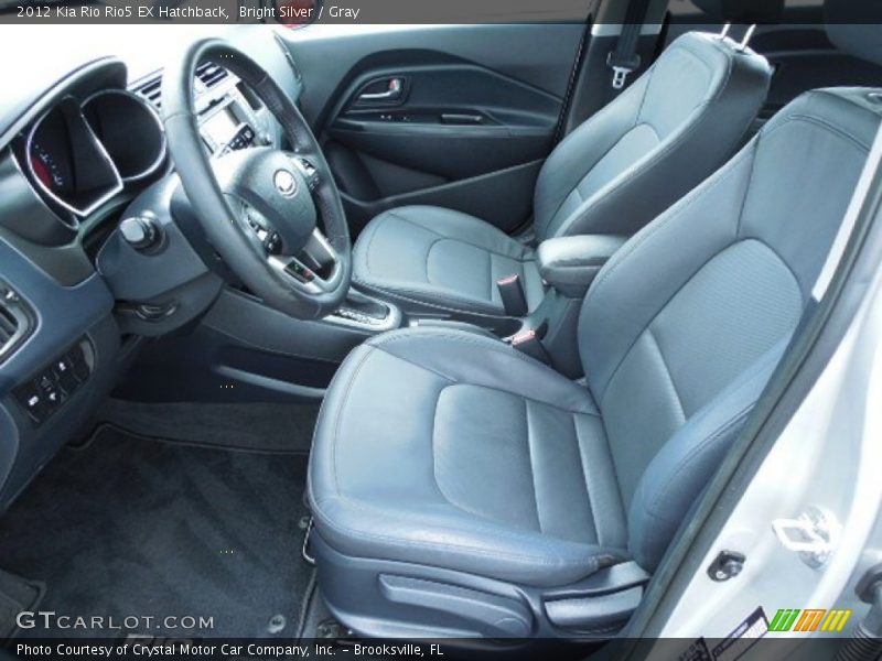 Front Seat of 2012 Rio Rio5 EX Hatchback