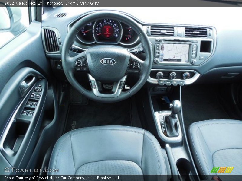 Dashboard of 2012 Rio Rio5 EX Hatchback