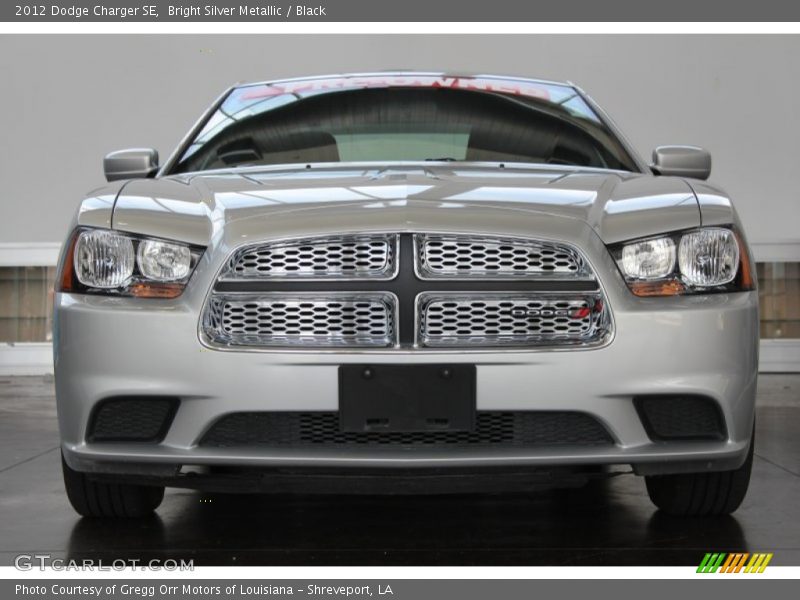 Bright Silver Metallic / Black 2012 Dodge Charger SE