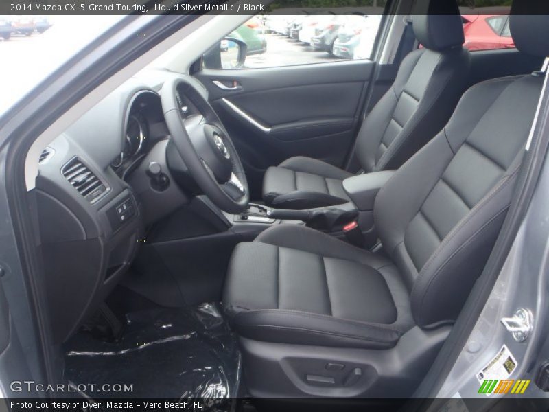 Front Seat of 2014 CX-5 Grand Touring