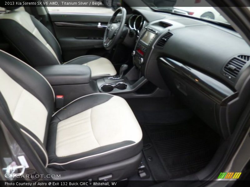  2013 Sorento SX V6 AWD Beige Interior