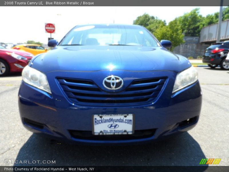 Blue Ribbon Metallic / Bisque 2008 Toyota Camry LE