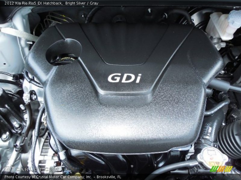  2012 Rio Rio5 EX Hatchback Engine - 1.6 Liter GDi DOHC 16-Valve CVVT 4 Cylinder