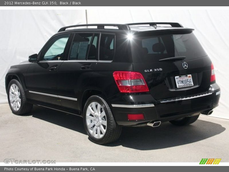 Black / Black 2012 Mercedes-Benz GLK 350