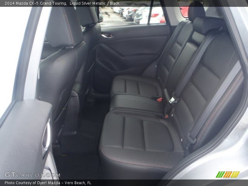 Liquid Silver Metallic / Black 2014 Mazda CX-5 Grand Touring