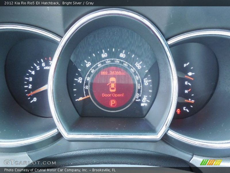 2012 Rio Rio5 EX Hatchback Rio5 EX Hatchback Gauges