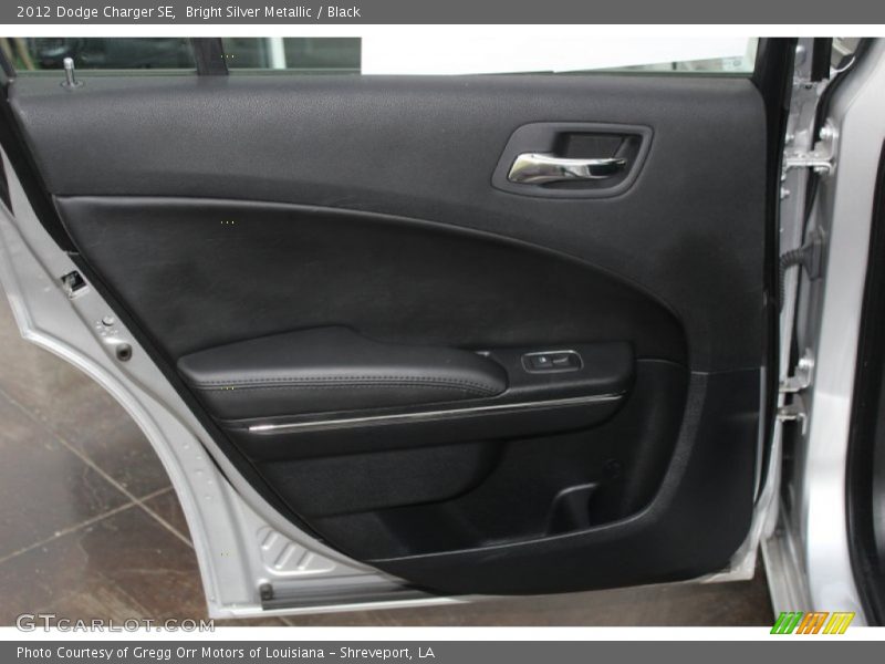 Bright Silver Metallic / Black 2012 Dodge Charger SE