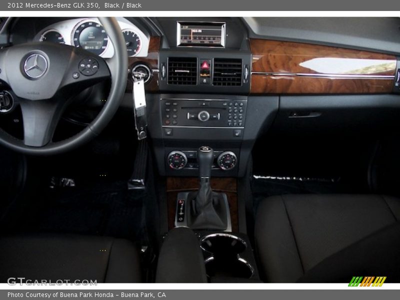 Black / Black 2012 Mercedes-Benz GLK 350