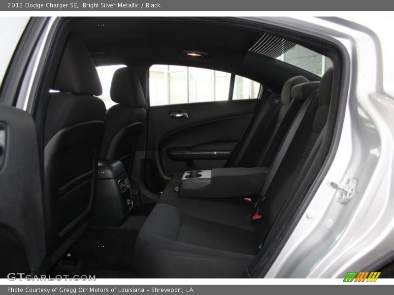 Bright Silver Metallic / Black 2012 Dodge Charger SE