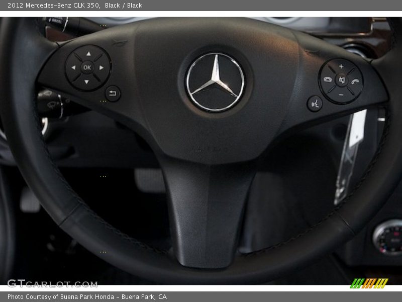 Black / Black 2012 Mercedes-Benz GLK 350