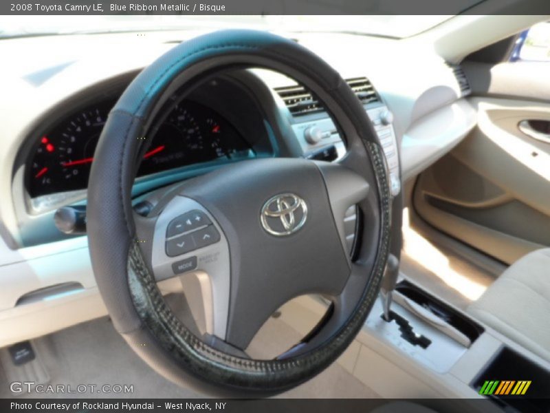Blue Ribbon Metallic / Bisque 2008 Toyota Camry LE