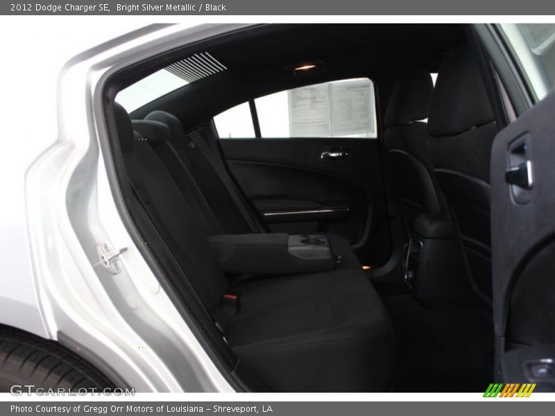 Bright Silver Metallic / Black 2012 Dodge Charger SE