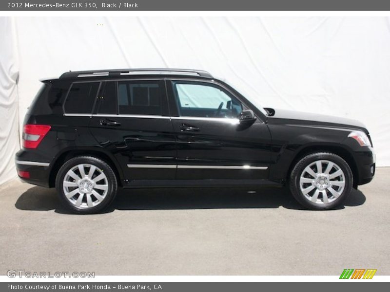 Black / Black 2012 Mercedes-Benz GLK 350