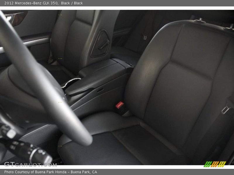 Black / Black 2012 Mercedes-Benz GLK 350
