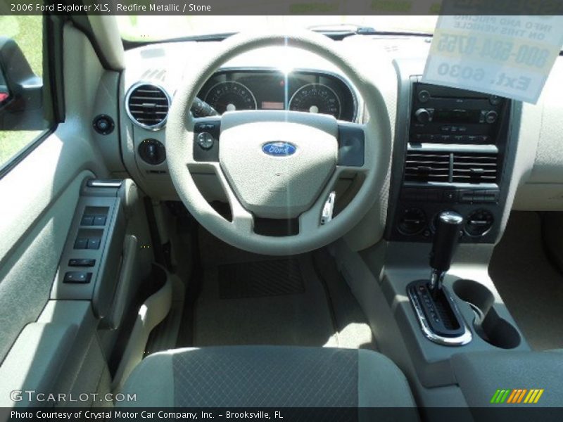 Redfire Metallic / Stone 2006 Ford Explorer XLS