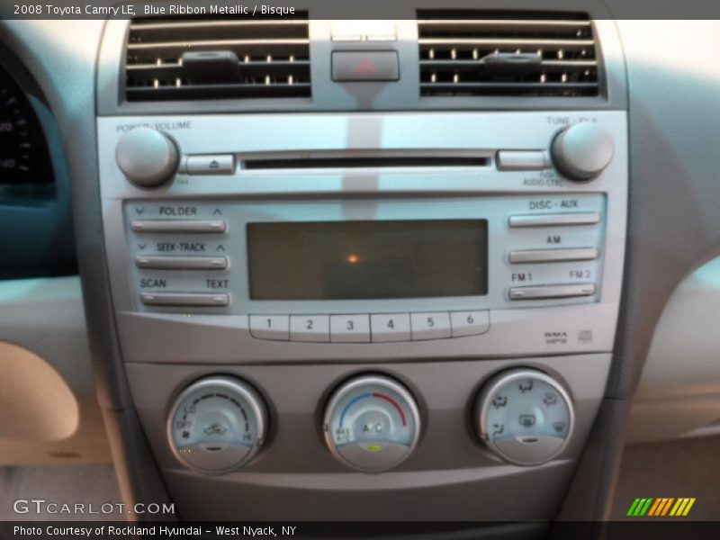 Blue Ribbon Metallic / Bisque 2008 Toyota Camry LE