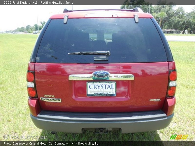 Redfire Metallic / Stone 2006 Ford Explorer XLS