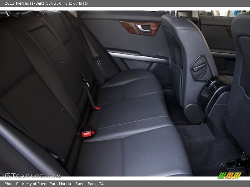 Black / Black 2012 Mercedes-Benz GLK 350