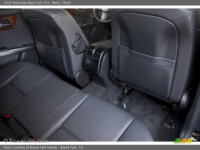 Black / Black 2012 Mercedes-Benz GLK 350