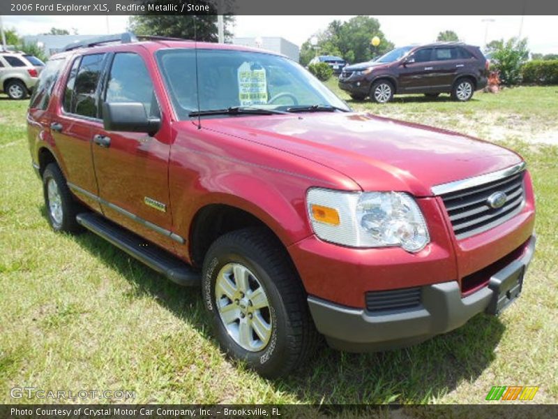 Redfire Metallic / Stone 2006 Ford Explorer XLS