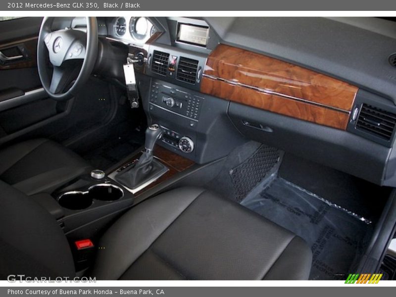 Black / Black 2012 Mercedes-Benz GLK 350