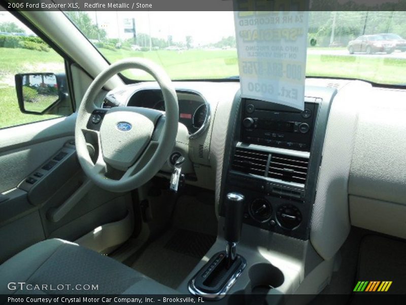 Redfire Metallic / Stone 2006 Ford Explorer XLS