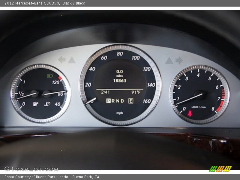 Black / Black 2012 Mercedes-Benz GLK 350