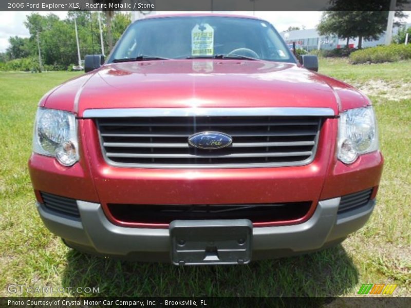 Redfire Metallic / Stone 2006 Ford Explorer XLS