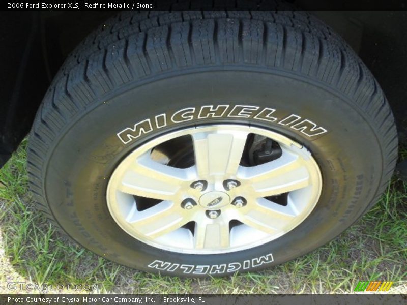 Redfire Metallic / Stone 2006 Ford Explorer XLS