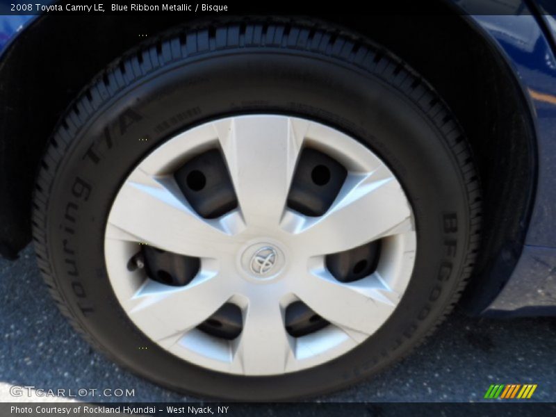 Blue Ribbon Metallic / Bisque 2008 Toyota Camry LE