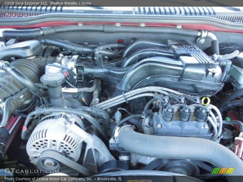Redfire Metallic / Stone 2006 Ford Explorer XLS