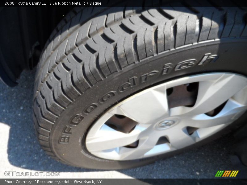 Blue Ribbon Metallic / Bisque 2008 Toyota Camry LE