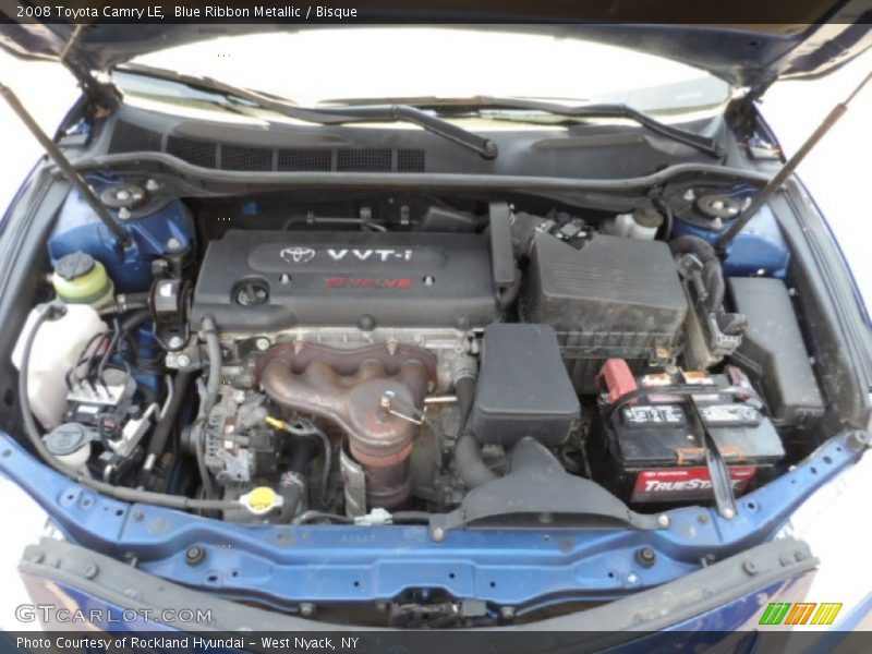 Blue Ribbon Metallic / Bisque 2008 Toyota Camry LE