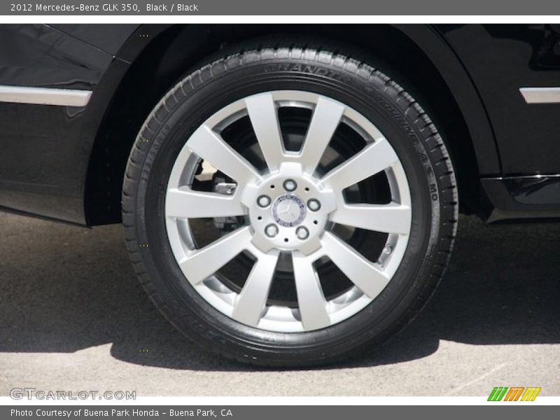 Black / Black 2012 Mercedes-Benz GLK 350