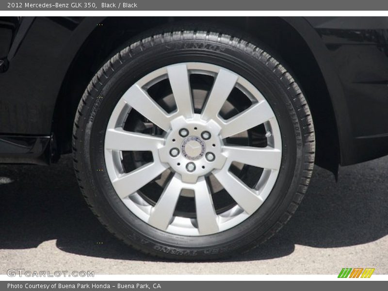 Black / Black 2012 Mercedes-Benz GLK 350