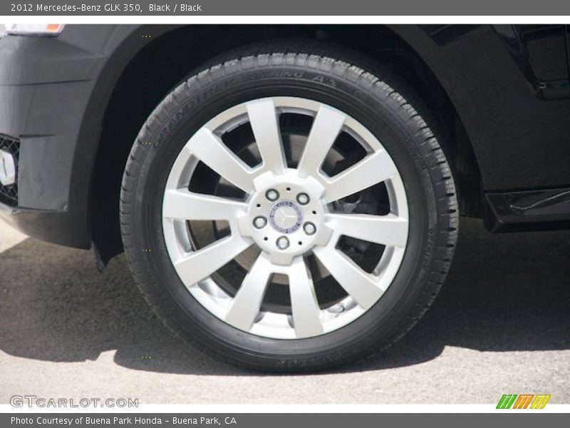 Black / Black 2012 Mercedes-Benz GLK 350