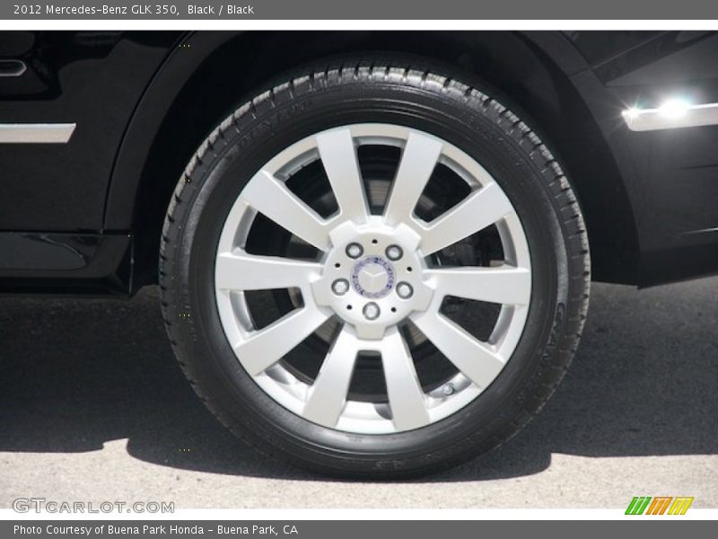 Black / Black 2012 Mercedes-Benz GLK 350
