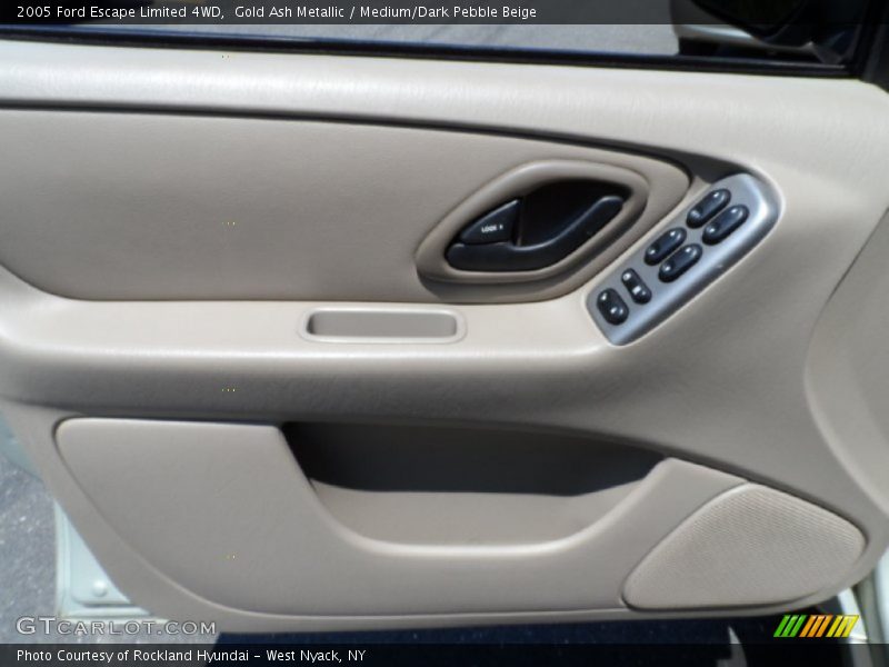 Gold Ash Metallic / Medium/Dark Pebble Beige 2005 Ford Escape Limited 4WD